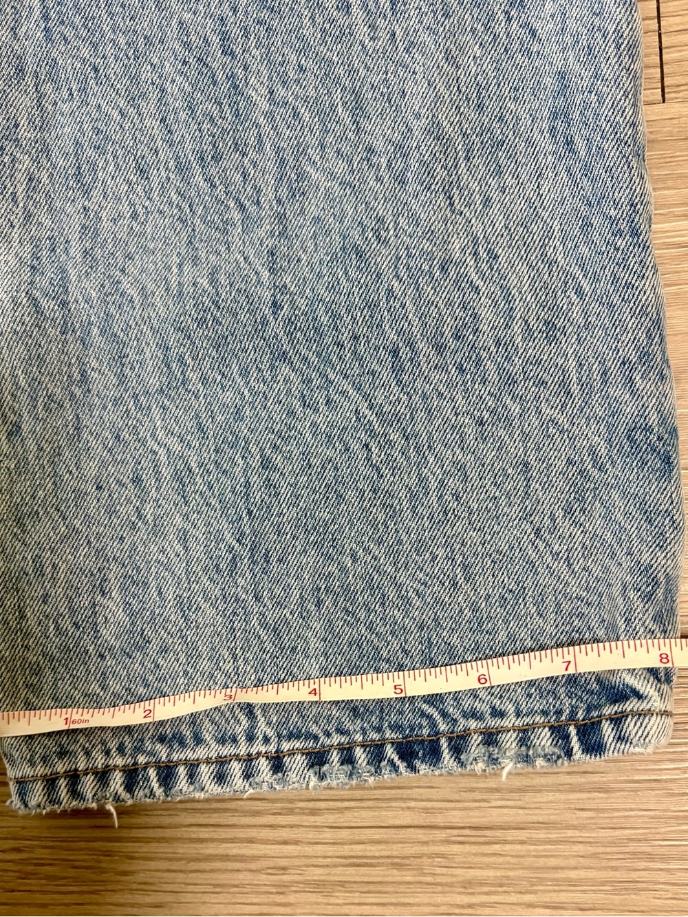 Pistola Lexi Mid Rise Bowed Straight Jeans in Bowie Light Wash Size 25 - Picture 4 of 12